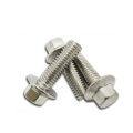 DIN6921 Hexagon flange bolts stainless steel